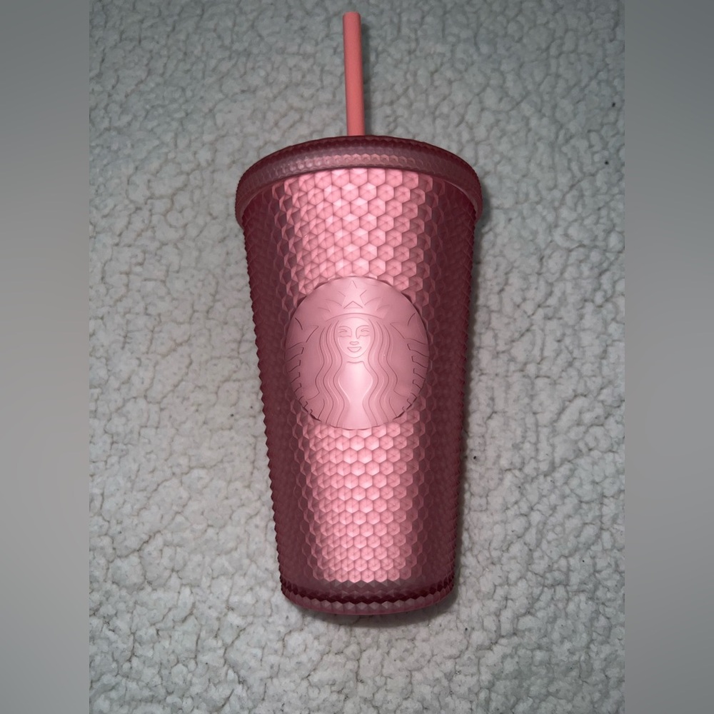 Starbucks Pink Matte Studded Tumbler Cup